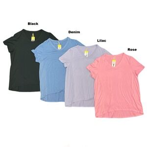 NWT Women's Lilac TANGERINE Active Tee Size Small